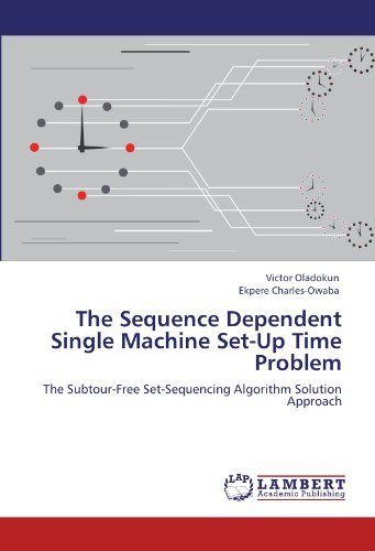 Cover for Ekpere Charles-owaba · The Sequence Dependent Single Machine Set-up Time Problem: the Subtour-free Set-sequencing Algorithm Solution Approach (Paperback Bog) (2011)