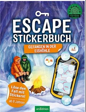 Cover for Kiefer:escape-stickerbuch · Gefangen In (Bok)