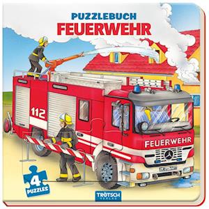 Cover for Trötsch Pappenbuch Puzzlebuch Feuerwehr (Book) (2022)