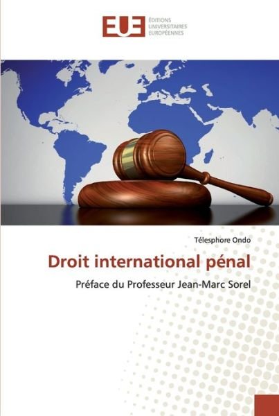 Cover for Ondo · Droit international pénal (Buch) (2019)
