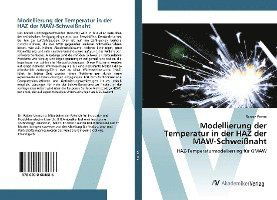 Cover for Verma · Modellierung der Temperatur in de (Bog)