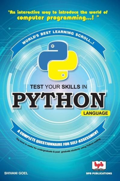 Cover for Shivani Goel · Test Your Skills In Python Language (Paperback Book) (2017)