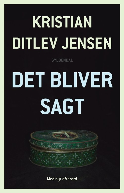 Cover for Kristian Ditlev Jensen · Det bliver sagt (Sewn Spine Book) [3rd edition] (2013)