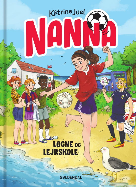 Cover for Katrine Juel · Nanna: Nanna 2 - Løgne og lejrskole (Hardcover Book) [1st edition] (2024)