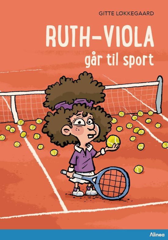 Cover for Gitte Løkkegaard · Læseklub: Ruth-Viola går til sport, Blå læseklub (Innbunden bok) [1. utgave] (2021)