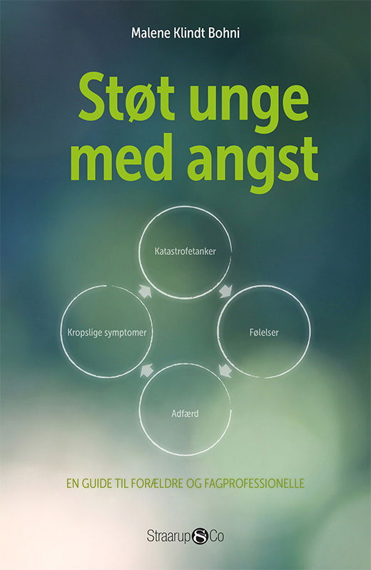 Cover for Malene Klindt Bohni · Støt unge med angst (Pocketbok) [1:a utgåva] (2018)
