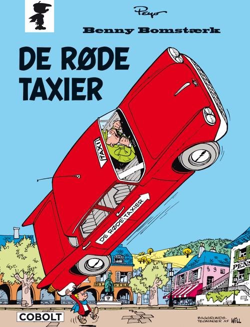 Cover for Peyo · Benny Bomstærk: De røde taxier (Bound Book) [1e uitgave] (2015)