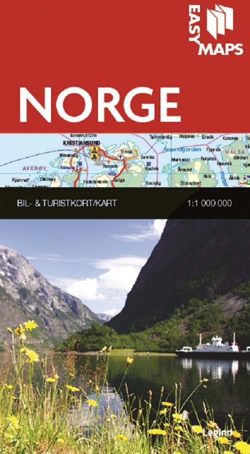 Cover for Legind A/S · Easy Maps - Lande og regioner: Easy Maps - Norge (Map) [1st edition] (2015)