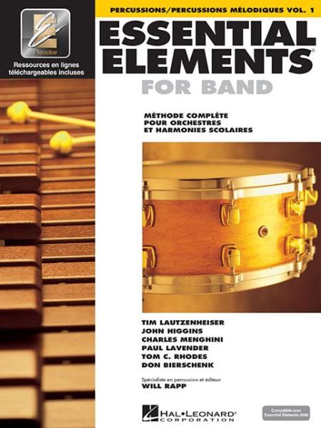 Cover for Hal Leonard Publishing Corporation · Essential Elements 1 Pour Percussions (Spiral Book) (2009)