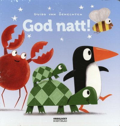Cover for Guido Van Genechten · God natt! (Board book) (2019)