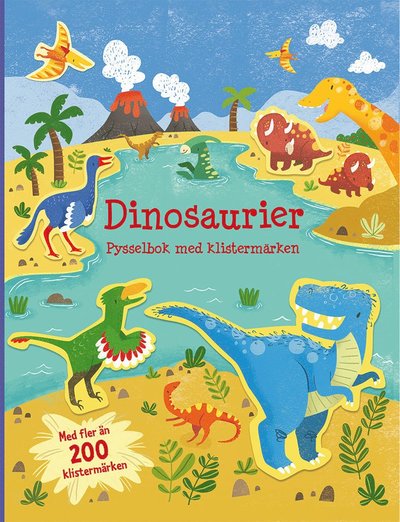 Cover for Hannah Watson · Dinosaurier : pysselbok med klistermärken (Paperback Book) (2020)