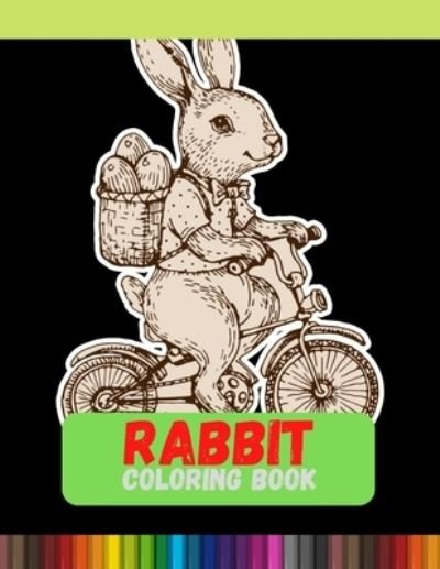 Cover for DXL Print · Rabbit Coloring Book (Pocketbok) (2020)