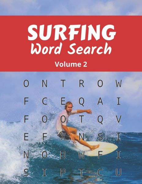 Cover for Carve Snap Turn Books · Surfing Word Search (Volume 2) (Paperback Book) (2020)