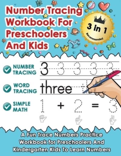 Cover for Homeless Front · Number Tracing Workbook For Preschoolers And Kids (Paperback Book) (2021)