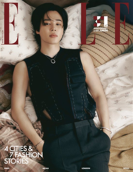 ELLE Magazine Korea November 2023 - JIMIN (BTS) - Livros - ELLE - 9951160560686 - 6 de novembro de 2023