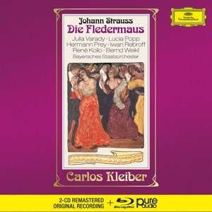 Strauss ‐ Die Fledermaus 2cds+blu‐ray Audio - Carlos Kleiber - Musiikki - CLASSICAL - 0028948374687 - perjantai 1. marraskuuta 2019