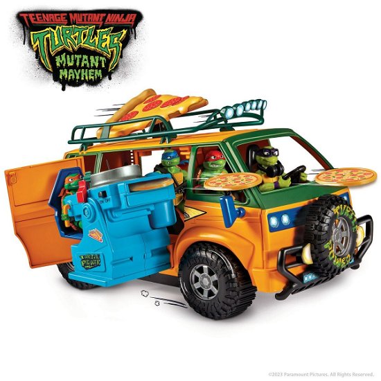 Cover for TMNT Mutant Mayhem  Pizza Fire Van Toys · Teenage Mutant Ninja Turtles: Mutant Mayhem Fahrze (Leksaker) (2023)
