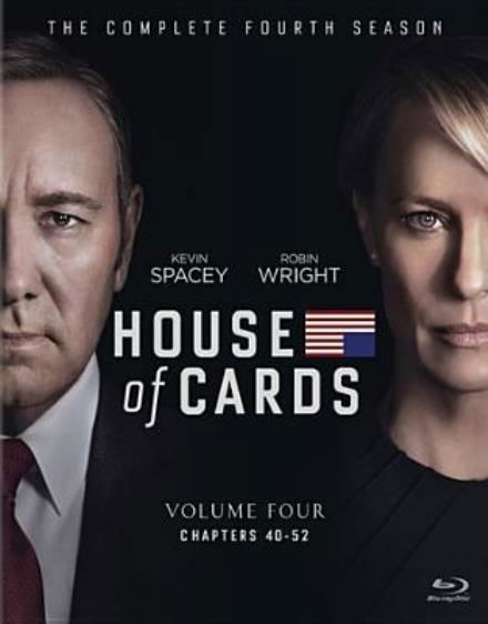 Cover for House of Cards: Season 04 (Blu-ray) (2016)