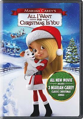 Cover for Mariah Carey's: All I Want for Christmas is You (DVD) (2017)