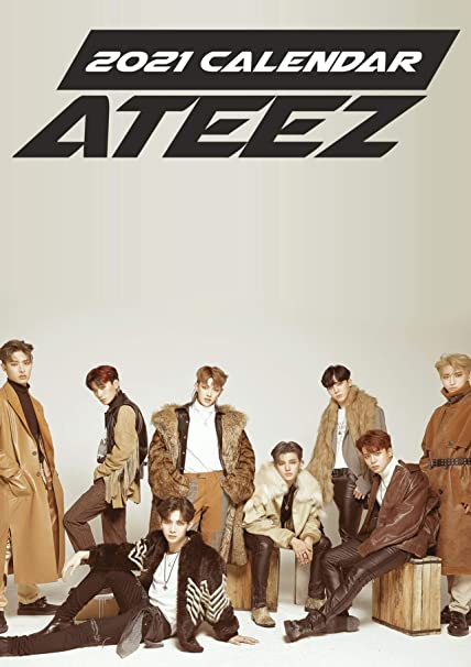 Ateez 2021 Unofficial Calendar - Ateez - Fanituote - VYDAVATELSTIVI - 0616906768687 - keskiviikko 15. huhtikuuta 2020