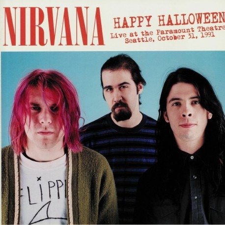 Cover for Nirvana · Happy Halloween: Live At The Paramount Theatre Seattle October 31st 1991 (Pink Vinyl) (LP) (2023)
