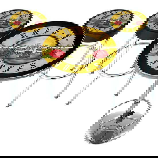 Roses Bar Set (Table & 2 X Bar Stools) - Guns 'N' Roses - Merchandise - ROCK SAX - 0712198719687 - June 1, 2021