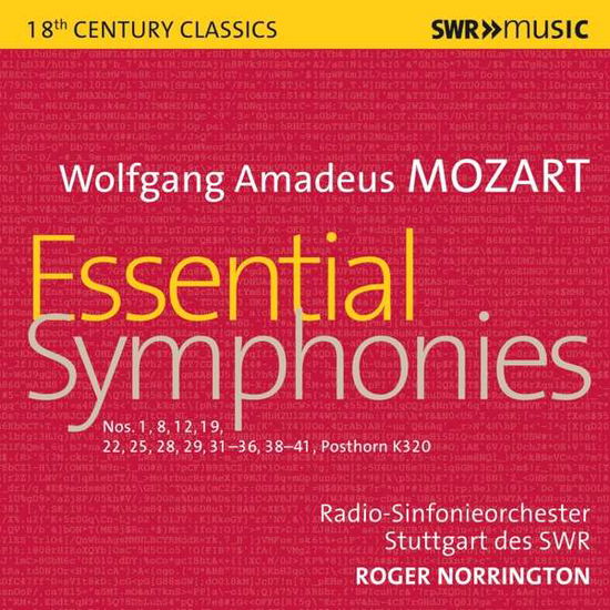 Essential Symphonies - Mozart / Norrington - Muziek - SWR CLASSIC - 0747313952687 - 14 mei 2021