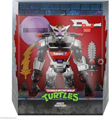 Tmnt Ultimates! Wave 8 - Robot Rocksteady - Tmnt Ultimates! Wave 8 - Robot Rocksteady - Merchandise - - 0840049826687 - November 14, 2023