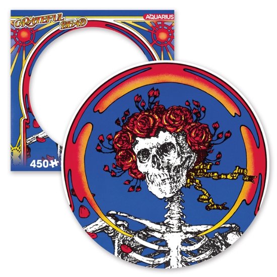 Grateful Dead Skull & Roses 450Pc Picture Disc Puzzle - Grateful Dead - Brettspill - AQUARIUS - 0840391152687 - 