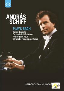 Cover for Andras Schiff · Plays Bach (DVD) (2022)