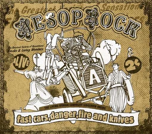 Cover for Aesop Rock · Fast Cars, Danger, Fire &amp; Knives (CD) (2011)