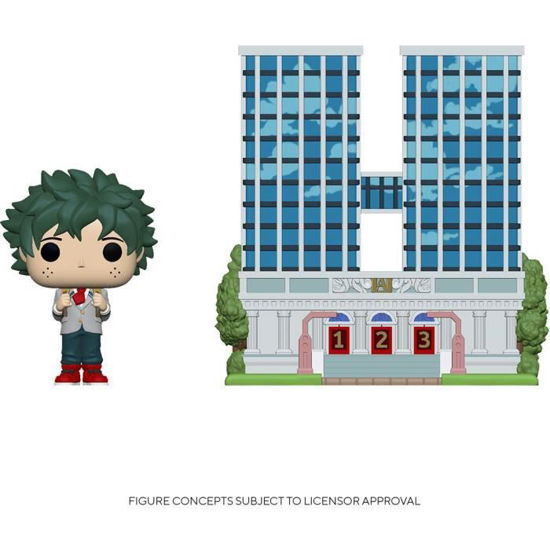 My Hero Academia- U.a. High School W/deku in Unifo - Funko Pop! Town: - Merchandise -  - 0889698481687 - August 5, 2020