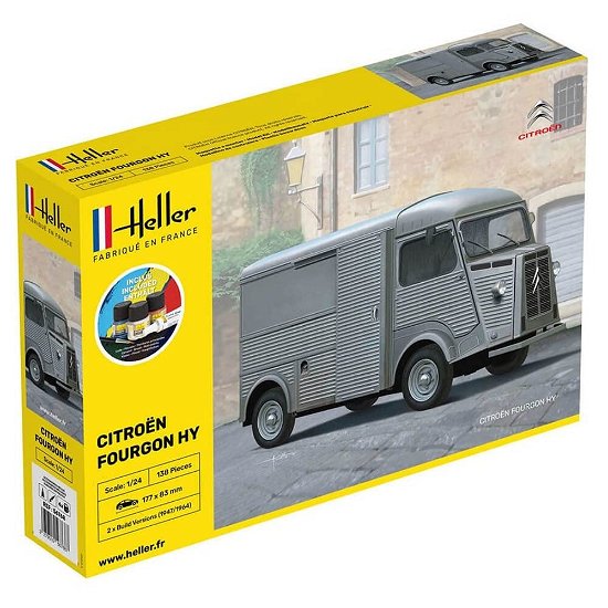 Cover for Heller · 1/24 Starter Kit Citroen Fourgon Hy Tube (Leksaker)