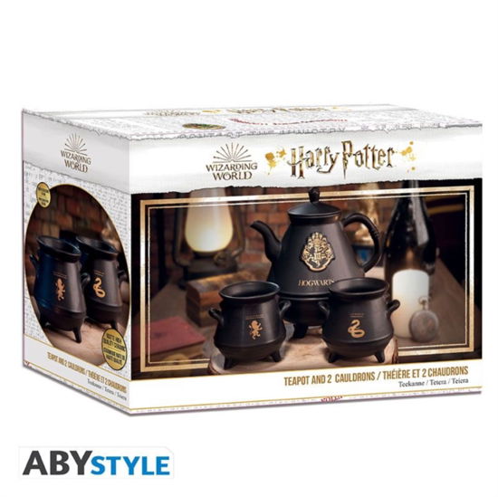 Harry Potter Hogwarts Teapot And Cauldrons Set - Harry Potter - Kirjat - ABYSSE UK - 3665361058687 - perjantai 1. maaliskuuta 2024