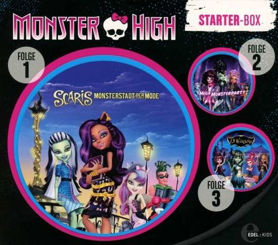 Monster High,Start.Box,3CDs.0210268 - Monster High - Books - EDELKIDS - 4029759102687 - April 8, 2019