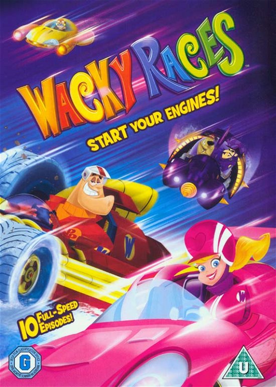 Cover for Wacky Races Start Your Engines · Wacky Races - Volume 1 (DVD) (2018)