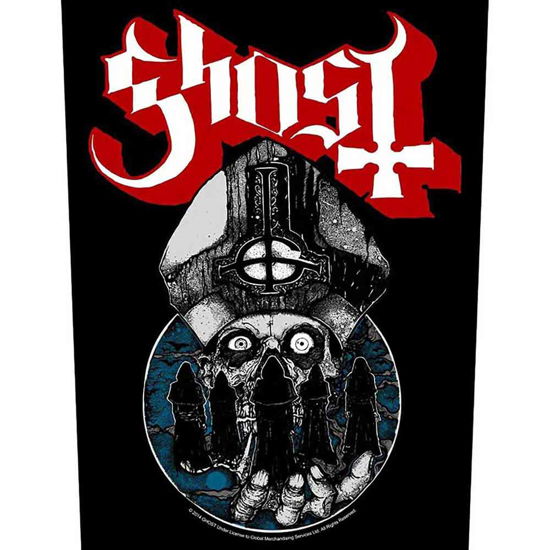 Cover for Ghost · Papa Warriors (Backpatch) (Patch) [Black edition] (2020)