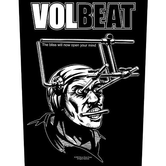 Cover for Volbeat · Volbeat Back Patch: Open Your Mind (MERCH)