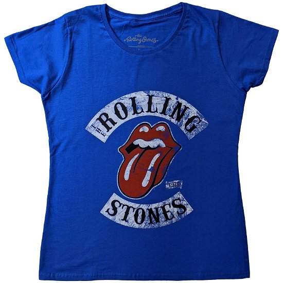 The Rolling Stones Ladies T-Shirt: Tour '78 - The Rolling Stones - Produtos -  - 5056561078687 - 