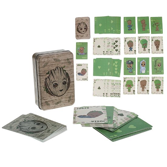 GUARDIANS OF THE GALAXY - Groot - Playing Cards - Marvel: Paladone - Merchandise -  - 5056577710687 - April 1, 2023