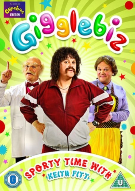 Cover for Gigglebiz Sporty Time with Keith · Gigglebiz - Sporty Time with Keith Fitt (DVD) (2016)