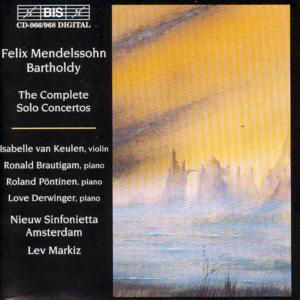 Complete Solo Concerti [4-cd] - Mendelssohn / Pontinen - Musikk - Bis - 7318599669687 - 25. januar 1999