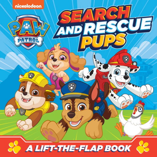 Cover for Paw Patrol · PAW Patrol Search and Rescue Pups: A lift-the-flap book (Kartongbok) (2024)