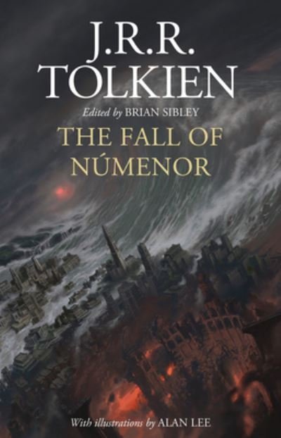 Cover for J. R. R. Tolkien · The Fall of Numenor: And Other Tales from the Second Age of Middle-earth (Gebundenes Buch) (2022)
