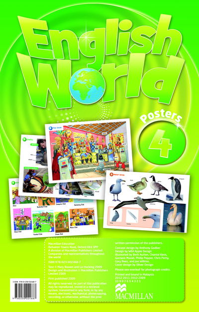 English World 4 Posters - English World - Mary Bowen - Books - Macmillan Education - 9780230024687 - April 2, 2009