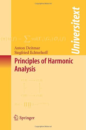 Cover for Anton Deitmar · Principles of Harmonic Analysis - Universitext (Paperback Book) [2009 edition] (2008)