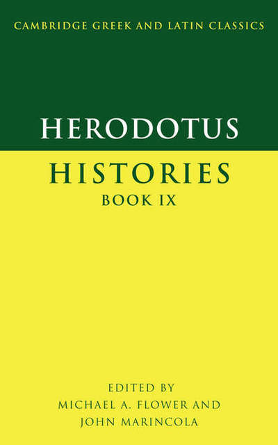 Cover for Herodotus · Herodotus: Histories Book IX - Cambridge Greek and Latin Classics (Hardcover Book) (2002)