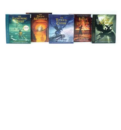 Cover for Rick Riordan · Percy Jackson and the Olympians Books 1-5 CD Collection (Percy Jackson &amp; the Olympians) (Lydbog (CD)) (2010)
