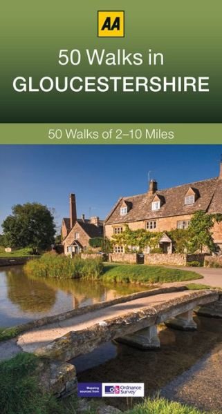 Cover for AA Publishing · 50 Walks in Gloucestershire - AA 50 Walks (Pocketbok) [3 Revised edition] (2014)