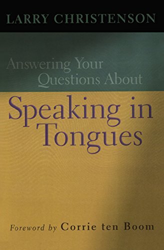 Cover for Larry Christenson · Answering Your Questions About Speaking in Tongues (Paperback Book) (2005)
